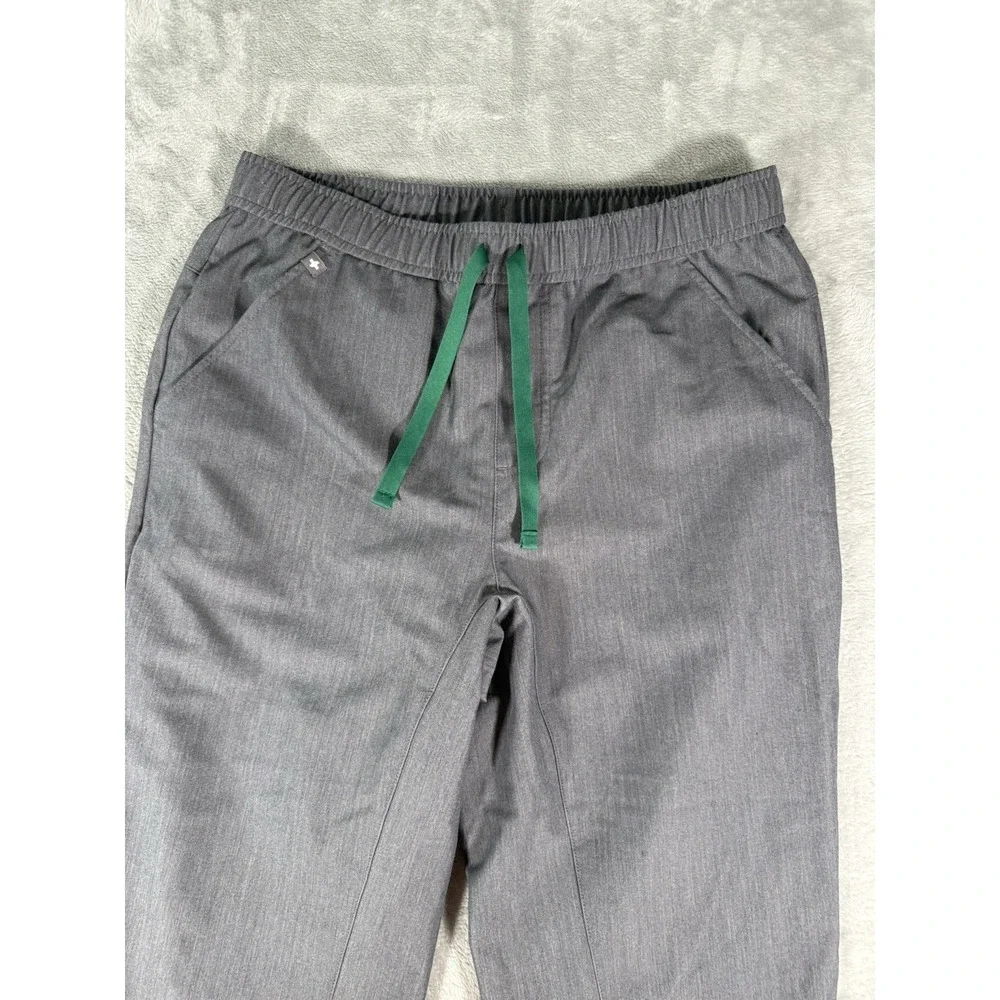 Figs Scrub Pants Mens Medium Grey Tansen Joggers Nursing Healthcare
